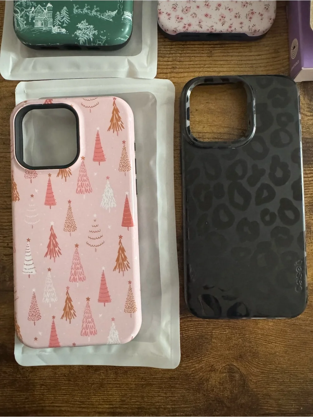 iPhone 15 Pro Max Casely brand cases, set of 5 - excellent used or new condition
